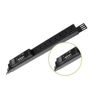 smart metered rack switched c19 c13 power distribution unit intelligent pdu for mining and data center.