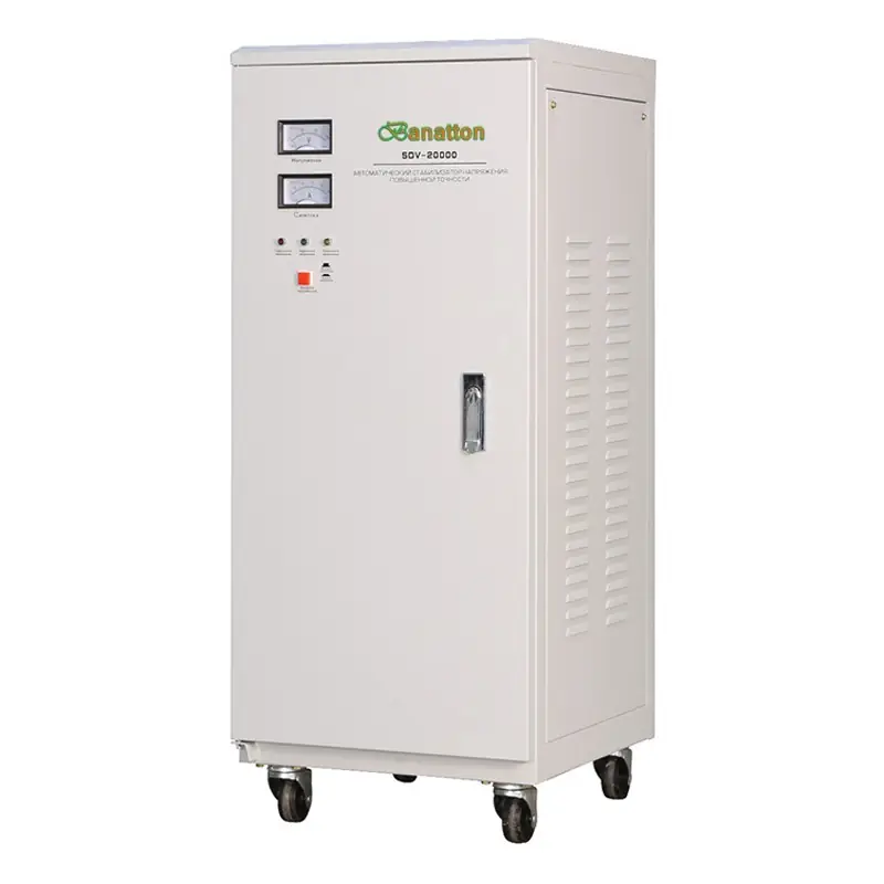 banatton single phase 220v 15kva 20kva 30kva servo motor type ac automatic voltage regulator stabilizers