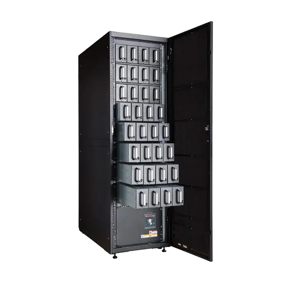 Modular UPS system BT9300-M series with hot-swappable power modules and LCD display for data center and industrial backup power